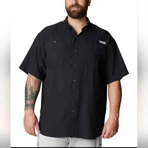 Columbia Men's PFG Tamiami Short Sleeve Shirt - Picture 1 of 8